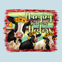 Hanging With My Heifers Holstein Cows Ladies Tee | Teevron