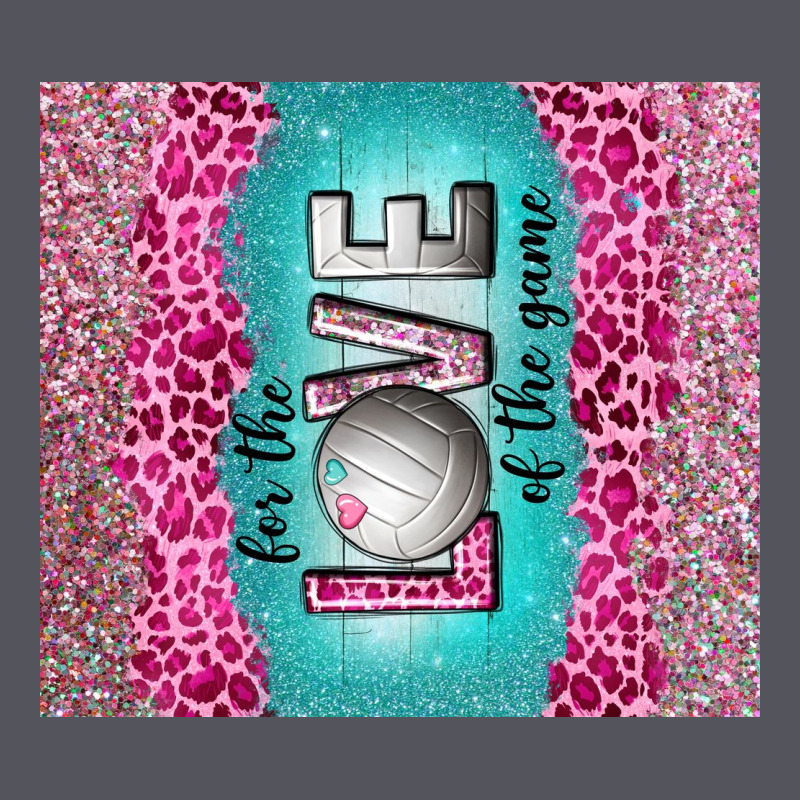 For The Love Of The Game With Volleyball Tumbler Tbs Vintage Hoodie by TumblerDesignByShophia | Teevron