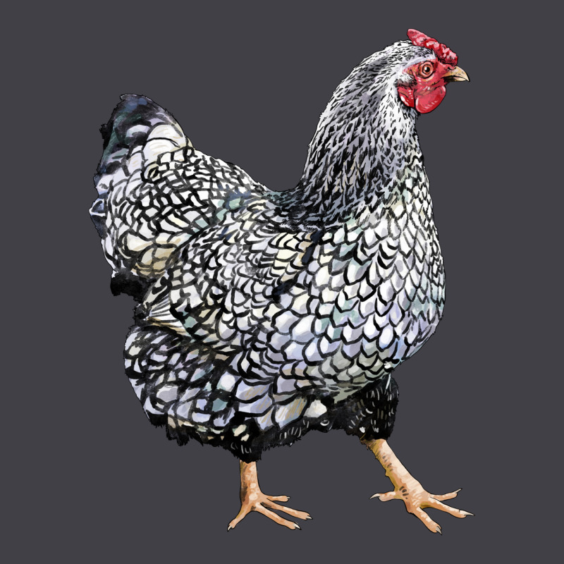Wyandotte Chicken Heavyweight Hoodie by LillyAllenDesigns | Teevron