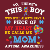 Lil Autism Mom Zipper Hoodie | Teevron
