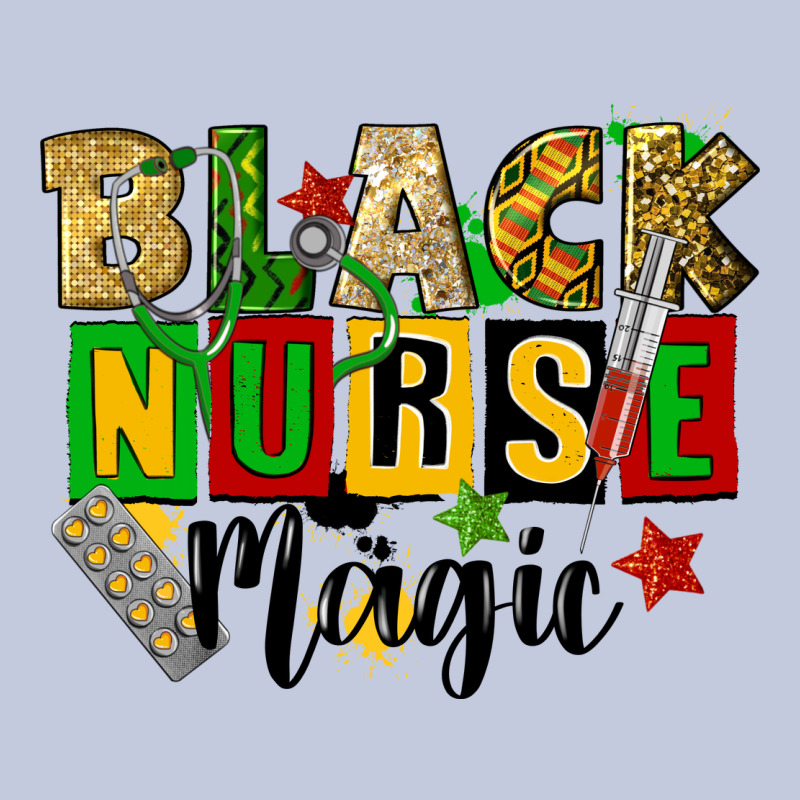 Black Nurse Magic Juneteenth Long Sleeve Tee by CowGirlArtShop | Teevron