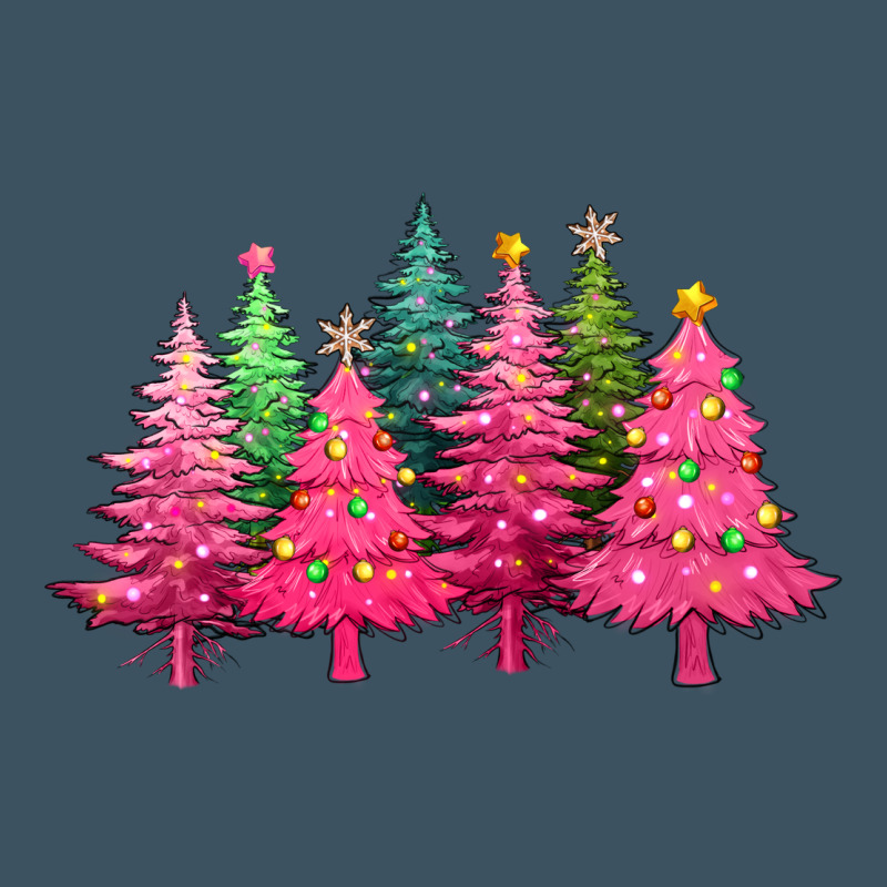 Christmas Tress With Lights Urban Heavy Tee by texasbilliewilder | Teevron
