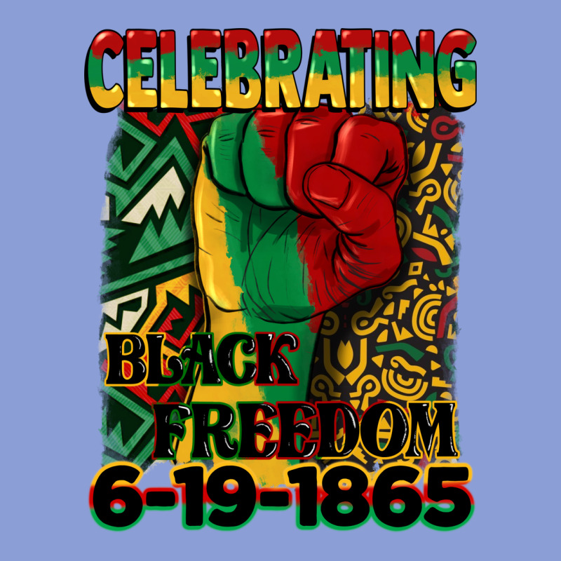 Celebrating Black Freedom 6 19 1865 Juneteenth Long Sleeve Tee by CowGirlArtShop | Teevron