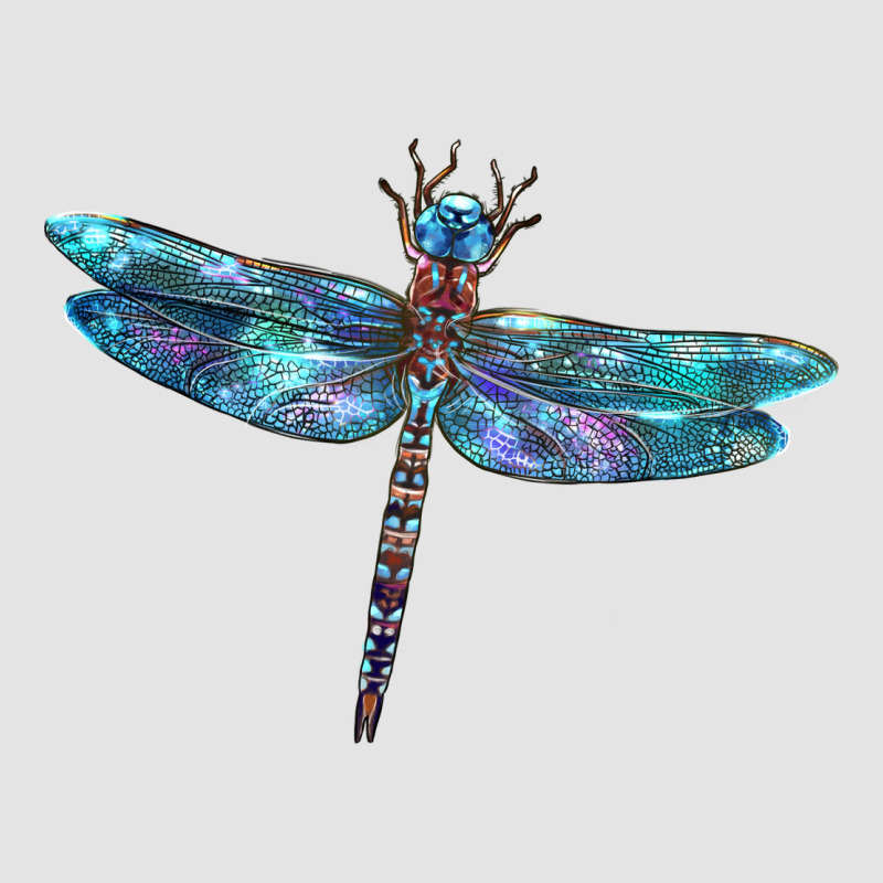 Blue Dragonfly Premium Sweatshirt by LillyAllenDesigns | Teevron