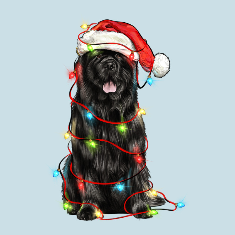 Christmas Newfoundland Dog Ladies Tee by LillyAllenDesigns | Teevron