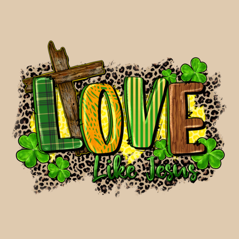 Love Like Jesus St. Patricks Heavyweight Sweatshirt by FaDigitalArtStudio | Teevron