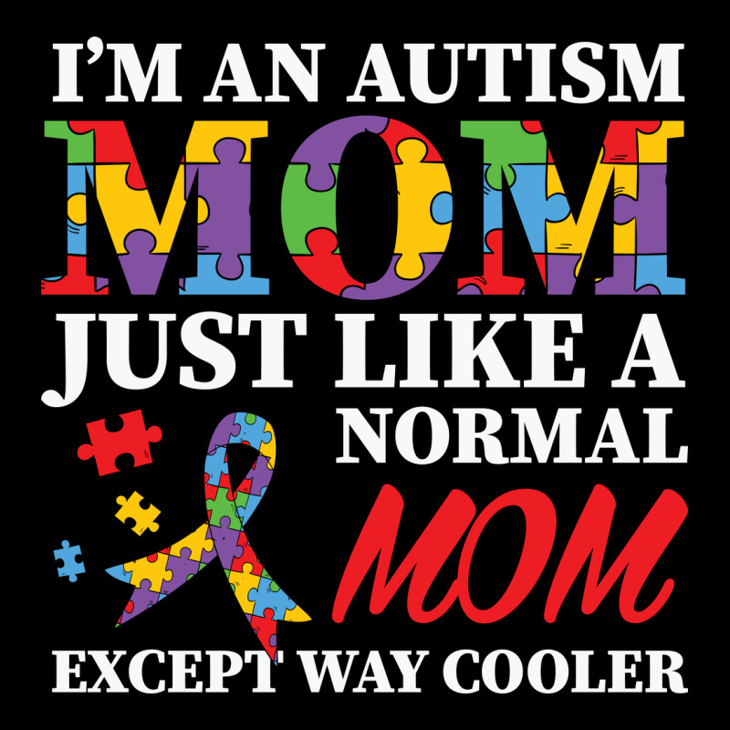 Lil Autism Mom Zipper Hoodie by CowhideDigitalArt | Teevron