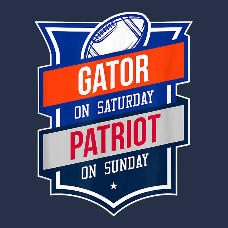 Retro Gator On Saturday Patriot On Sunday Gainesville Gift Premium Hoodie by lanVoArt | Teevron