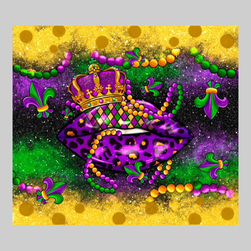Mardi Gras Lips Premium Tee by LillyAllenDesigns | Teevron