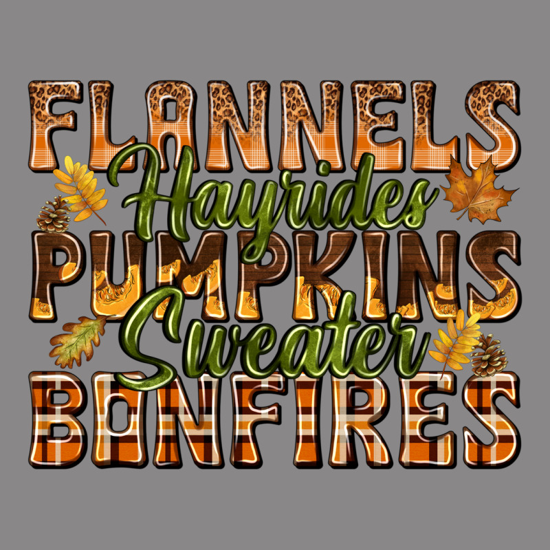 Flannels Hayrides Pumpkins Vintage Tee by texasbilliewilder | Teevron