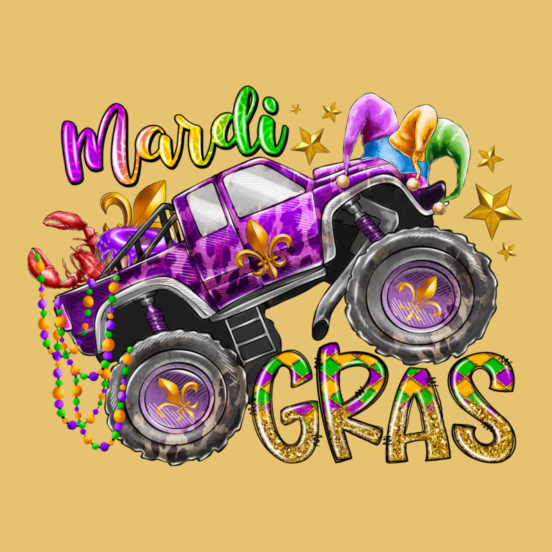 Mardi Gras Monster Truck Premium Sweatshirt by RacoonDesign | Teevron