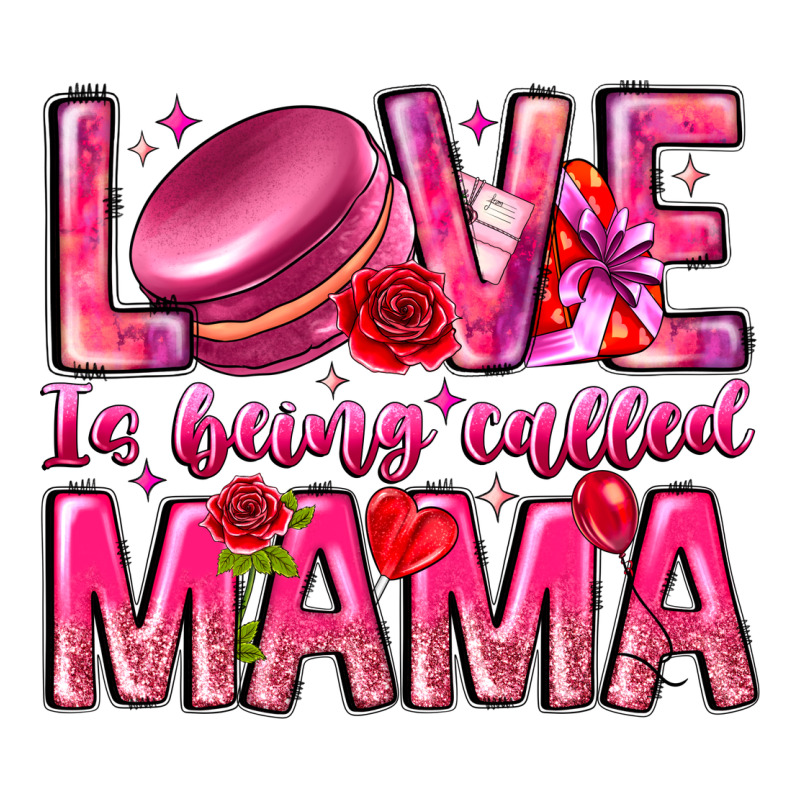 Love Is Being Called Mama Zipper Hoodie by CowhideDigitalArt | Teevron
