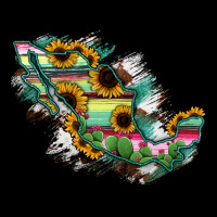 Guerrero Mexico Sunflower Map Ladies Tee | Teevron