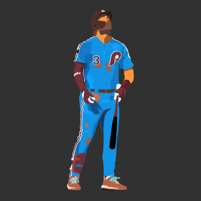 Bryce Harper Powder Blue Urban Heavy Tee by lanVoArt | Teevron
