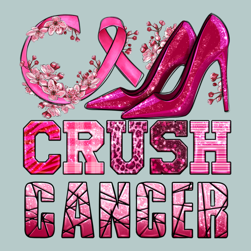 Crush Cancer High Heels Bbs Heavy Core Tee by BundleAndBundleShop | Teevron
