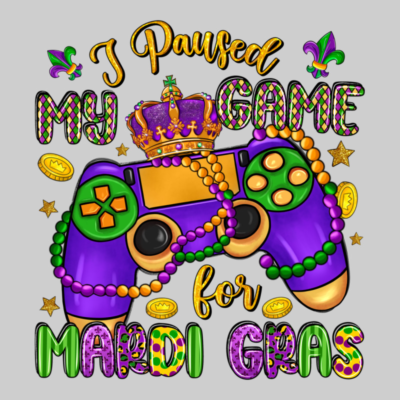 I Paused My Game For Mardi Gras Premium Tee by LillyAllenDesigns | Teevron
