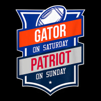 Retro Gator On Saturday Patriot On Sunday Gainesville Gift Premium Tee | Teevron