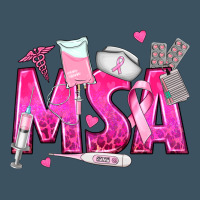 Breast Cancer Msa Medical Support Assistant Urban Heavy Tee | Teevron