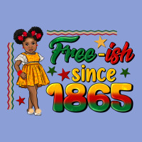 Free Ish Since 1865 Black Girl Peekaboo Juneteenth Long Sleeve Tee | Teevron
