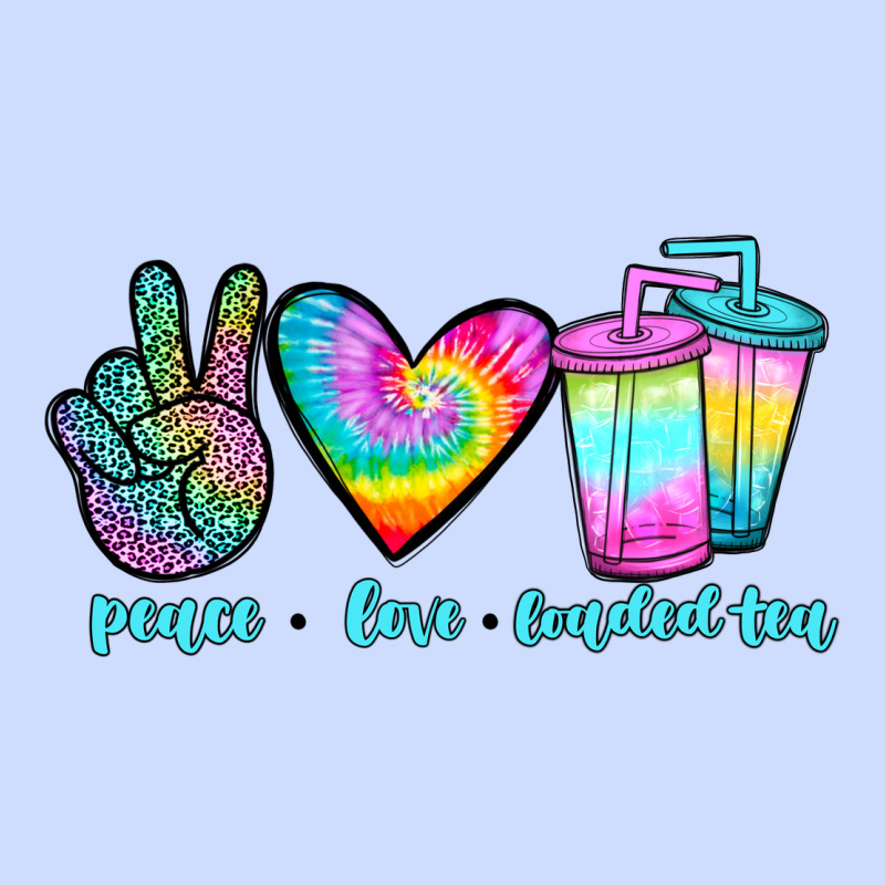 Peace Love Loaded Tea Urban Heavy Tee by JahusDesignShop | Teevron