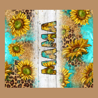 Western Mother's Day Mama With Turquoise And Sunflowers And Leopard Tu Vintage Hoodie | Teevron