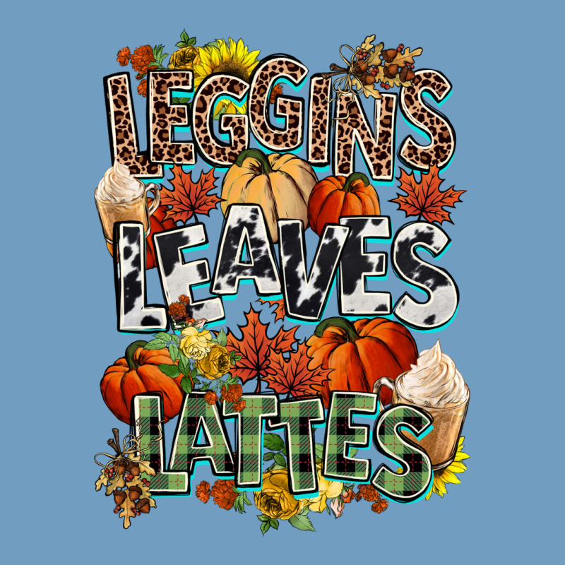 Leaves Lattes Fall Pumpkin Urban Heavy Tee by NancyCooperArtShop | Teevron