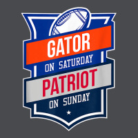 Retro Gator On Saturday Patriot On Sunday Gainesville Gift Zipper Hoodie | Teevron