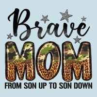 Brave Mom From Son Up To Son Down Ladies Tee | Teevron
