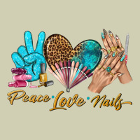 Peace Love Nails Bbs Heavy Core Tee | Teevron
