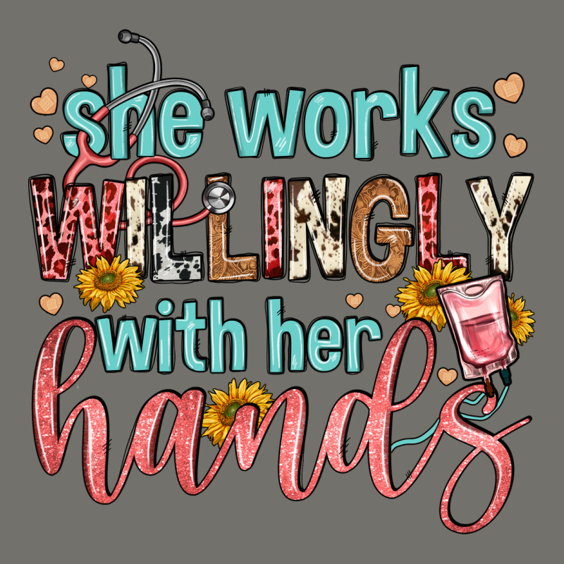 She Works Willingly With Her Hands Premium Hoodie by FaDigitalArtStudio | Teevron
