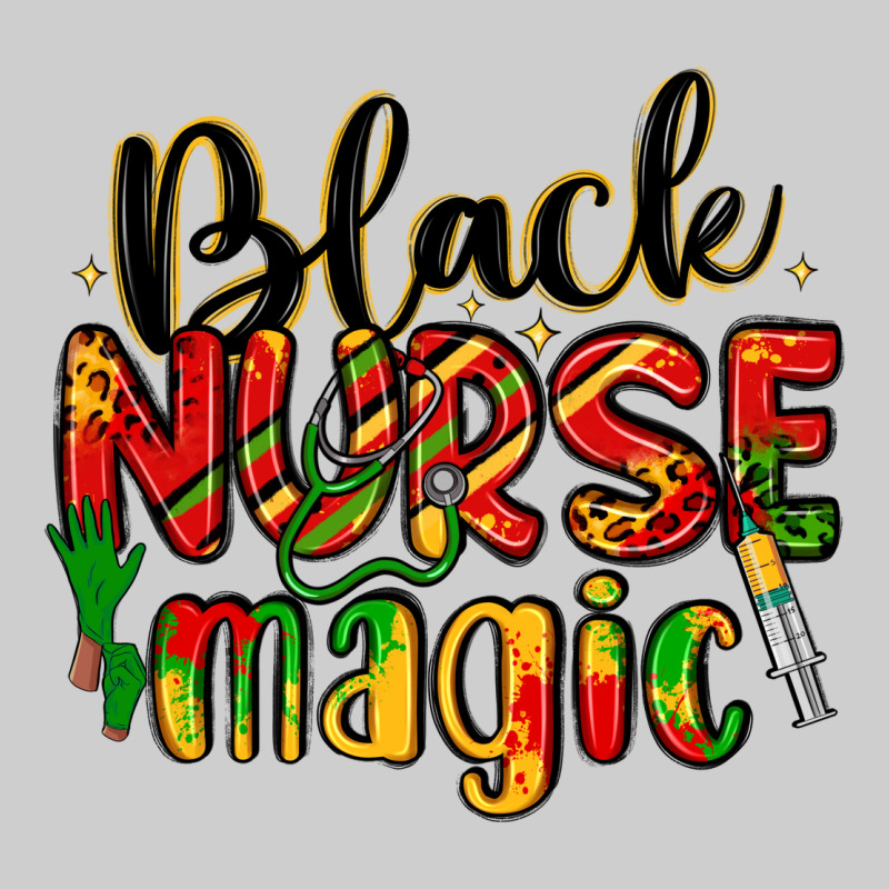 Black Nurse Magic Premium Tee by LillyAllenDesigns | Teevron