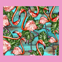 Flamingos With Leaves Urban Hoodie | Teevron