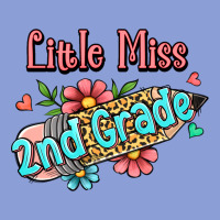Little Miss Second Grade Long Sleeve Tee | Teevron