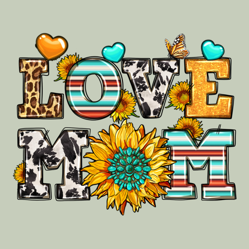 Love Mom Ladies Tee by LillyAllenDesigns | Teevron