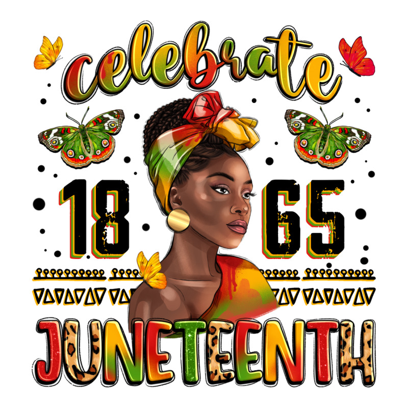 Celebrate 1865 Juneteenth With Black Woman Premium Tee by LillyAllenDesigns | Teevron