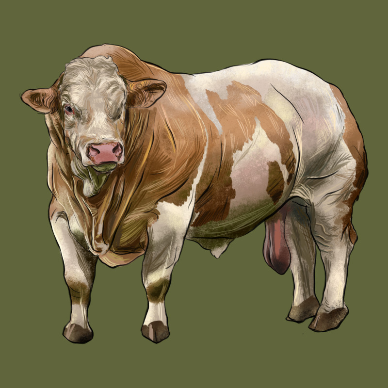 Simmental Bull Classic Tee by LillyAllenDesigns | Teevron