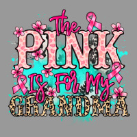 The Pink Is For My Grandma Cancer Awareness Vintage Hoodie | Teevron