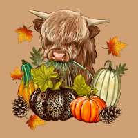 Heifer With Pumpkins Vintage Tee | Teevron