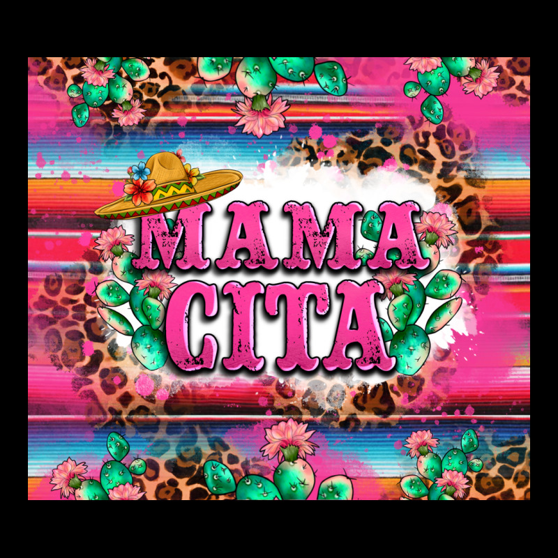 Mama Cita Cactus Serape Ladies Tee by LillyAllenDesigns | Teevron