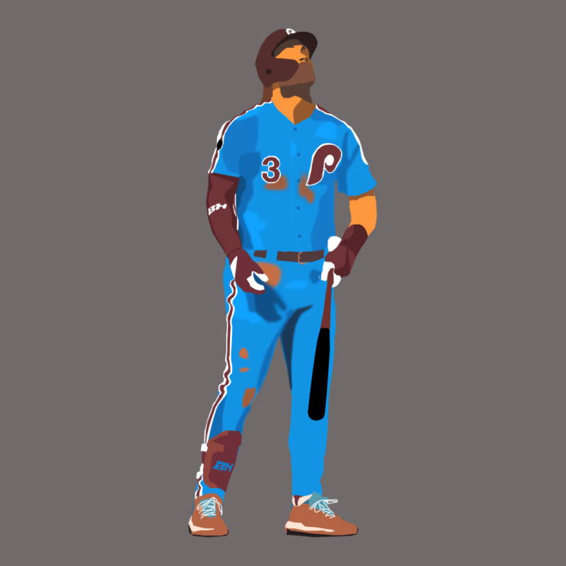 Bryce Harper Powder Blue Urban Hoodie by lanVoArt | Teevron