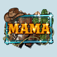 Mama Cowboy Western Font Cactuslove Mom Ladies Tee | Teevron