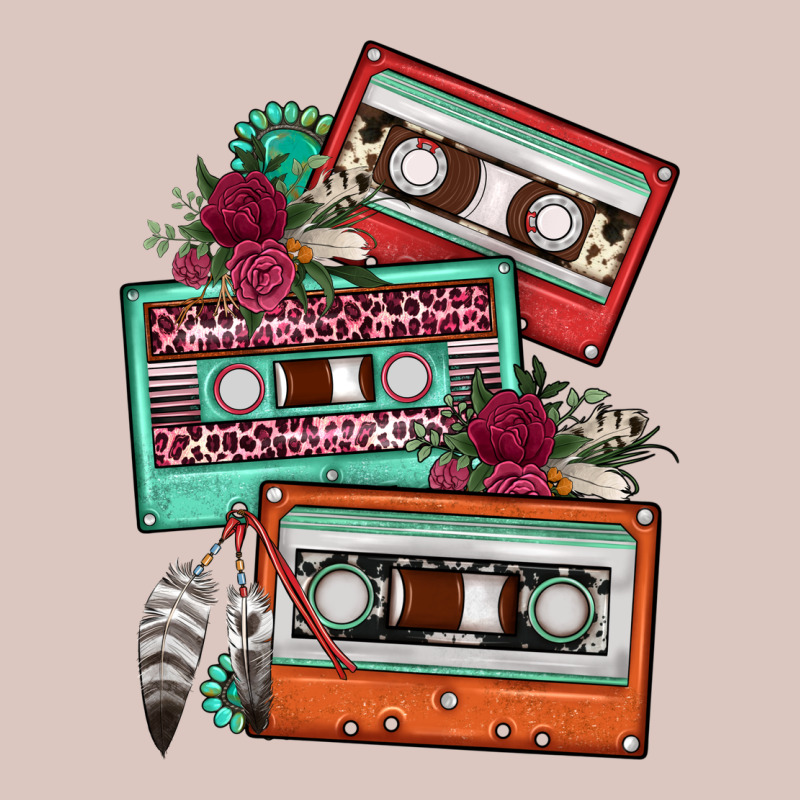Cassette Floral Gemstone Premium Hoodie by FaDigitalArtStudio | Teevron