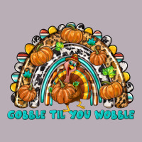 Gobble Til You Wobble With Rainbow Vintage Tee | Teevron
