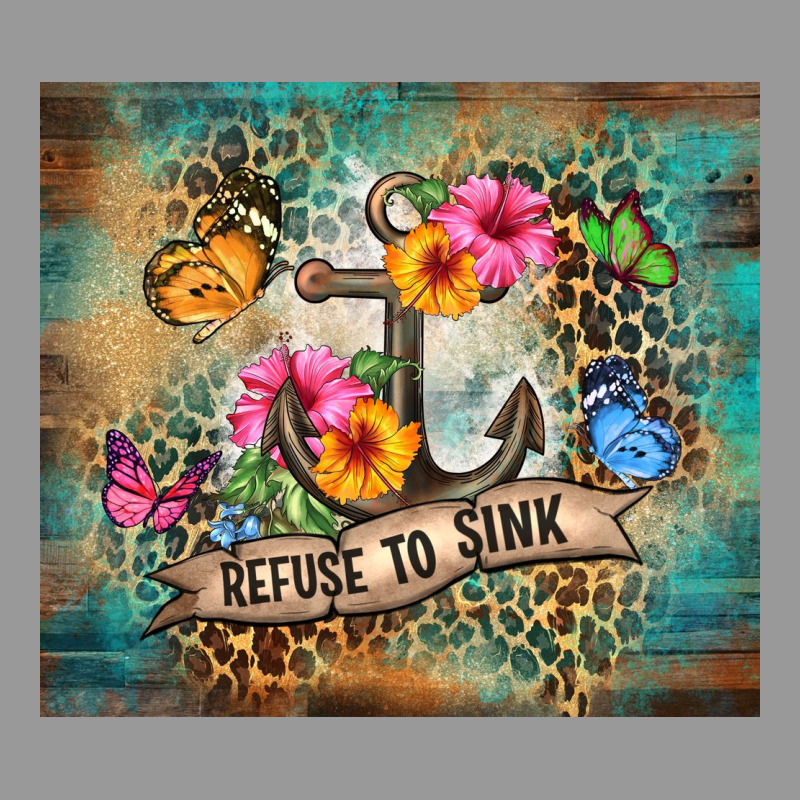 Western Refuse To Sink Tumbler Tbs Vintage Hoodie by TumblerDesignByShophia | Teevron