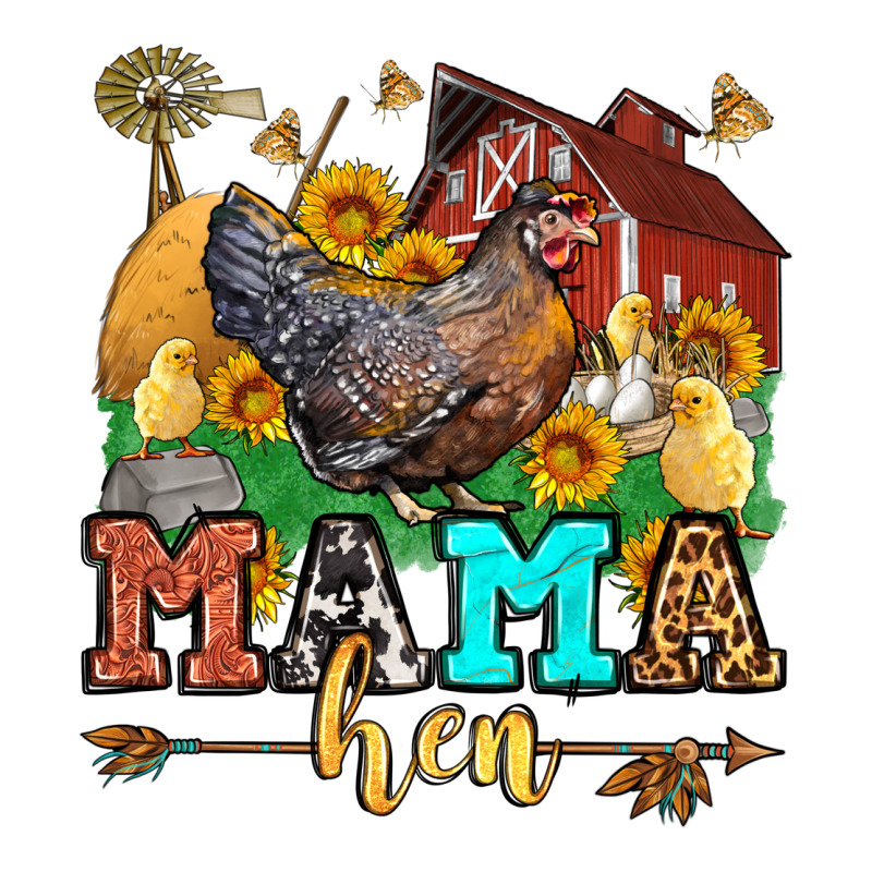 Mama Hen Ladies Tee by LillyAllenDesigns | Teevron