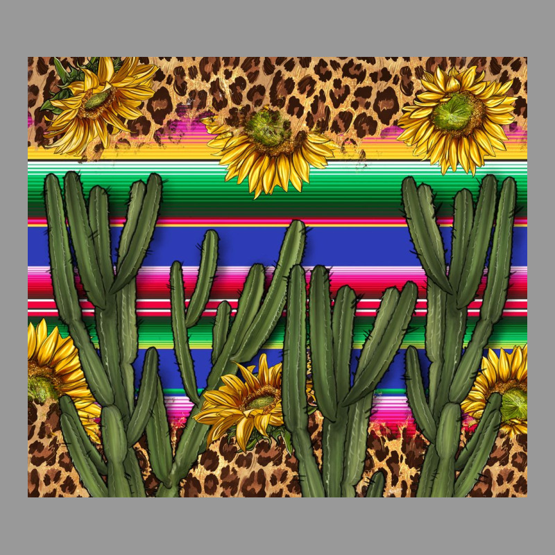 Western Desert With Leopard And Sunflowers Tumbler Tbs Vintage Hoodie by TumblerDesignByShophia | Teevron
