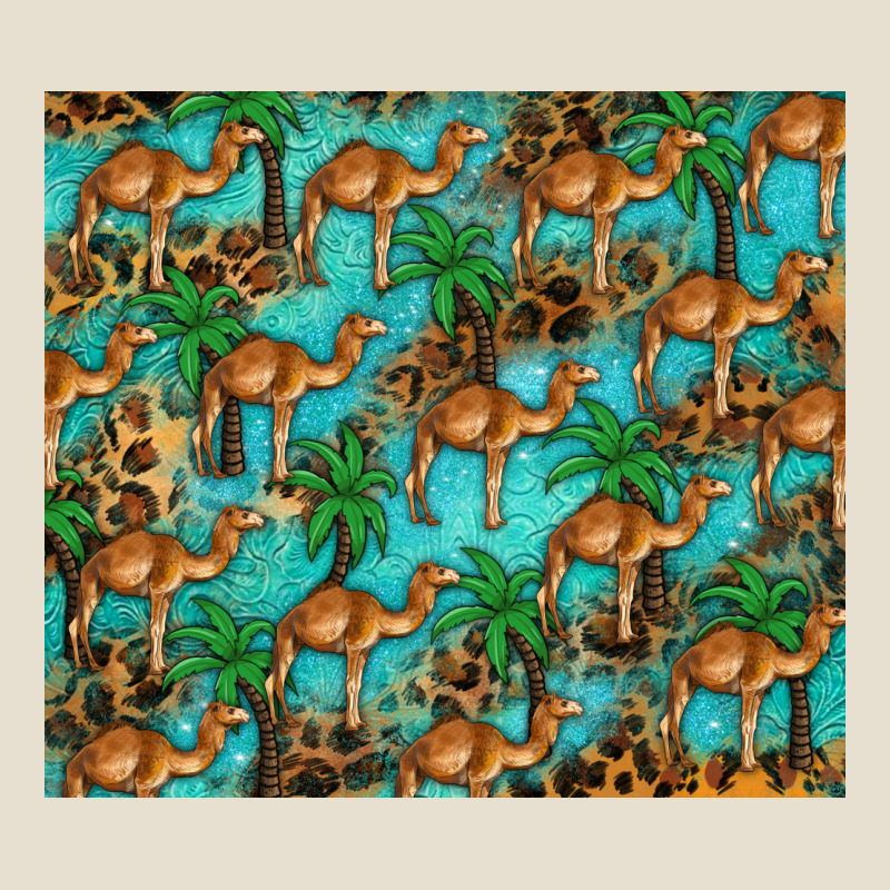 Camel Leopard Urban Hoodie by BarkalooDesign | Teevron