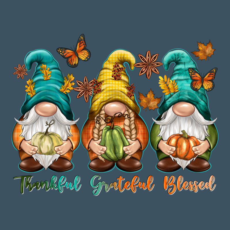 Thankful Grateful Blessed Urban Heavy Tee by NancyCooperArtShop | Teevron