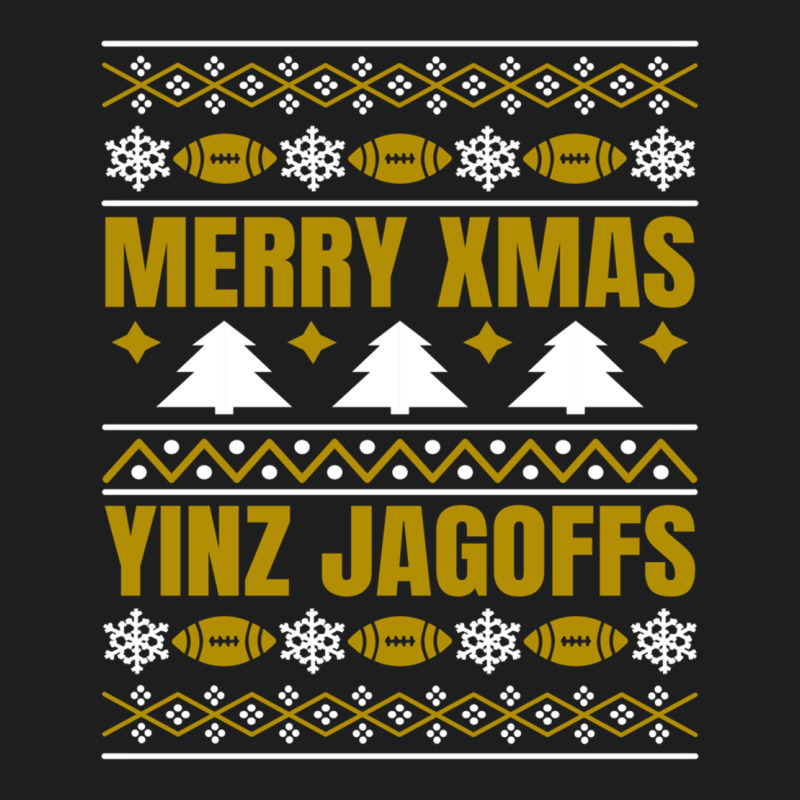 Merry Christmas Yinz Jagoffs Pittsburgh Pennsylvania Xmas Gifts 1 Classic Tee by lanVoArt | Teevron