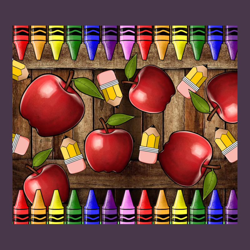 Crayons And Apples Heavyweight Hoodie by LillyAllenDesigns | Teevron